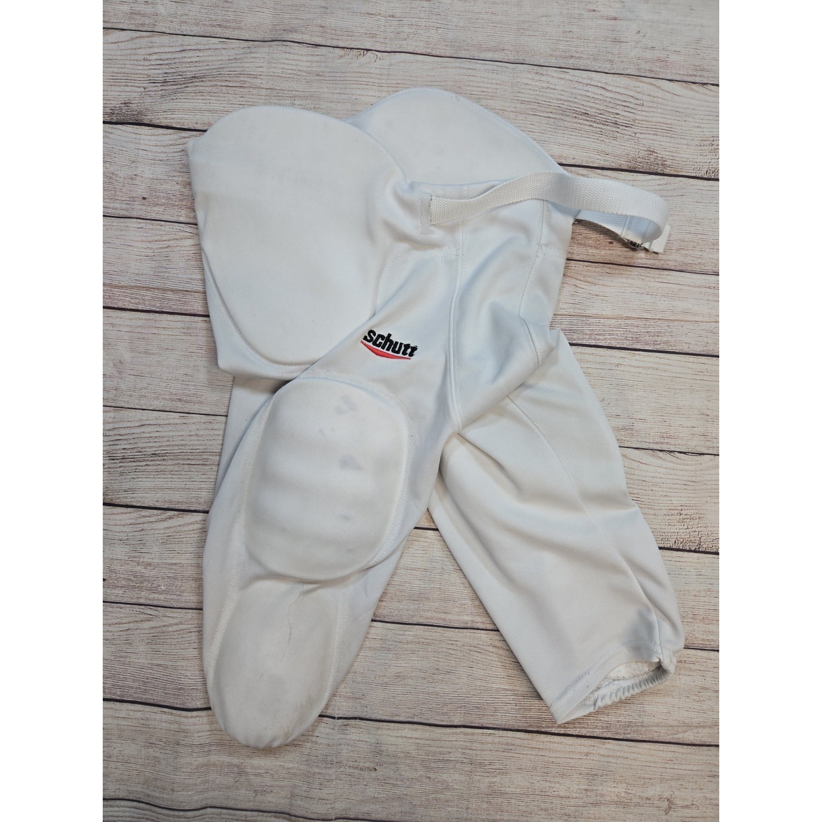 Schutt Youth Xl Football Practice Pants Integrated Pads White